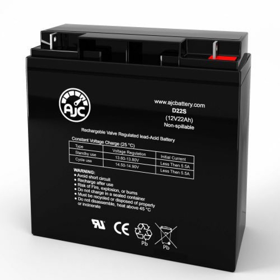 Batteries * | Ajc Battery Ajc Ryobi Bmm2400 Lawn And Garden Replacement Battery 22Ah, 12V, Nb