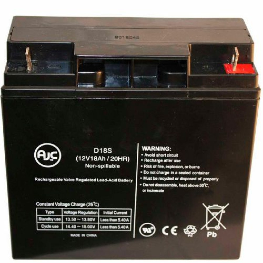 Batteries * | Ajc Battery Ajc Mtd 700-800 Series 12V 18Ah Lawn And Garden Battery