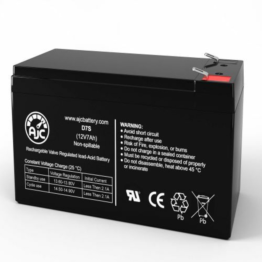 Batteries * | Ajc Battery Ajc Ultracell Ul7.5-12 Lawn And Garden Replacement Battery 7Ah, 12V, F1