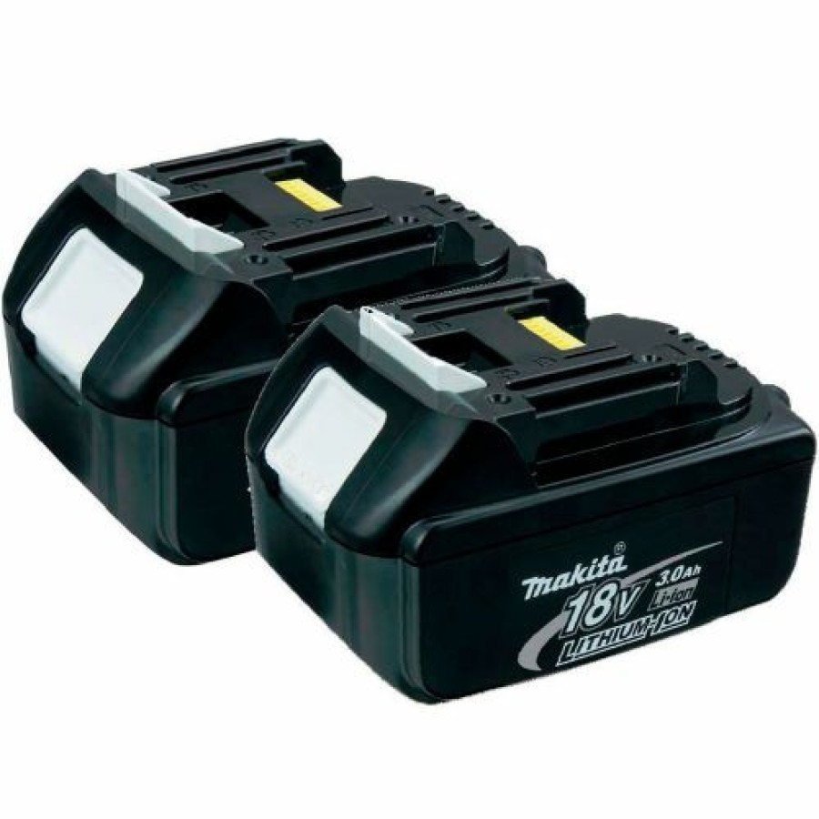 Batteries * | Makita Bl1830B-2 18V Li-Ion Lxt Battery 3Ah Extended Capacity 2Pk