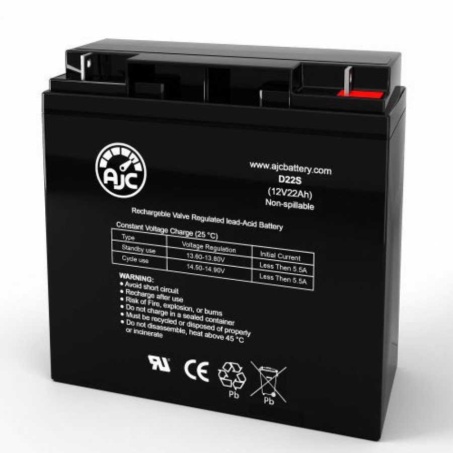 Batteries * | Ajc Battery Ajc Black & Decker Cmm1000 Lawn And Garden Replacement Battery 22Ah, 12V, Nb