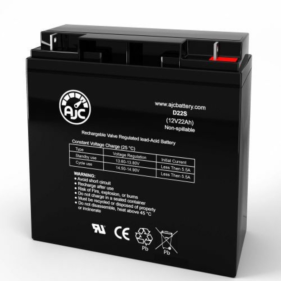 Batteries * | Ajc Battery Ajc Black & Decker Vec026Bd Electromate 400 Lawn And Garden Battery, 22Ah, 12V