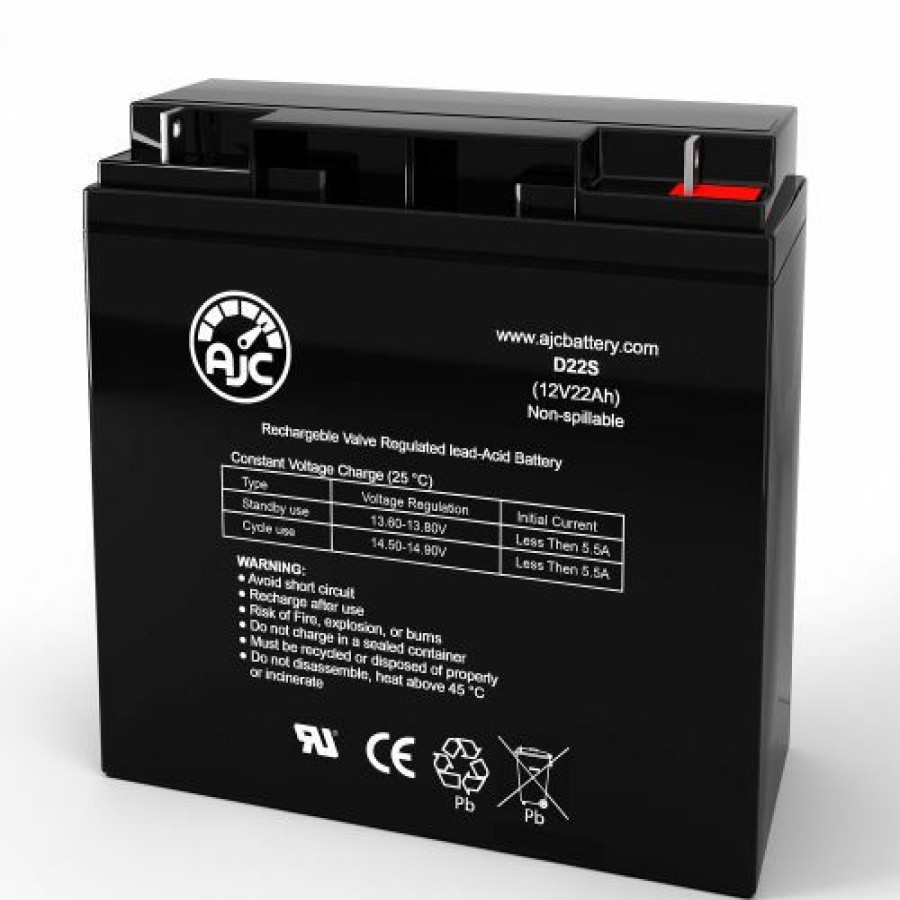 Batteries * | Ajc Battery Ajc Gilson 22E Lawn And Garden Replacement Battery 22Ah, 12V, Nb