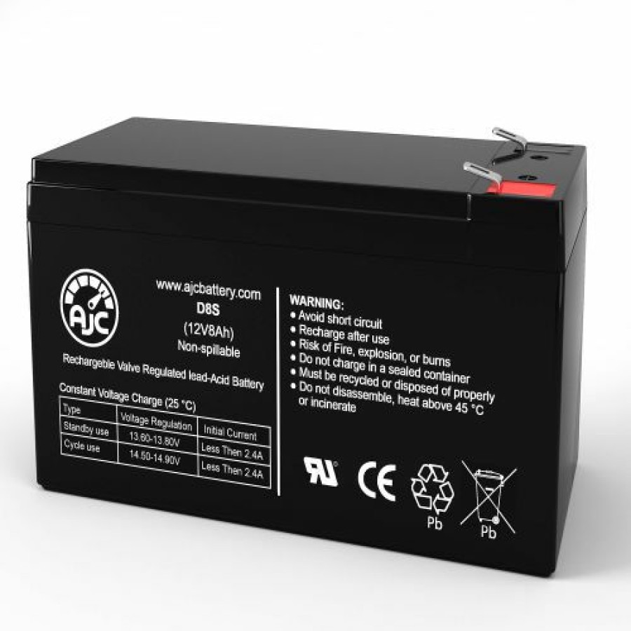 Batteries * | Ajc Battery Ajc Scag Sw-18Khe Lawn And Garden Replacement Battery 8Ah, 12V, F2