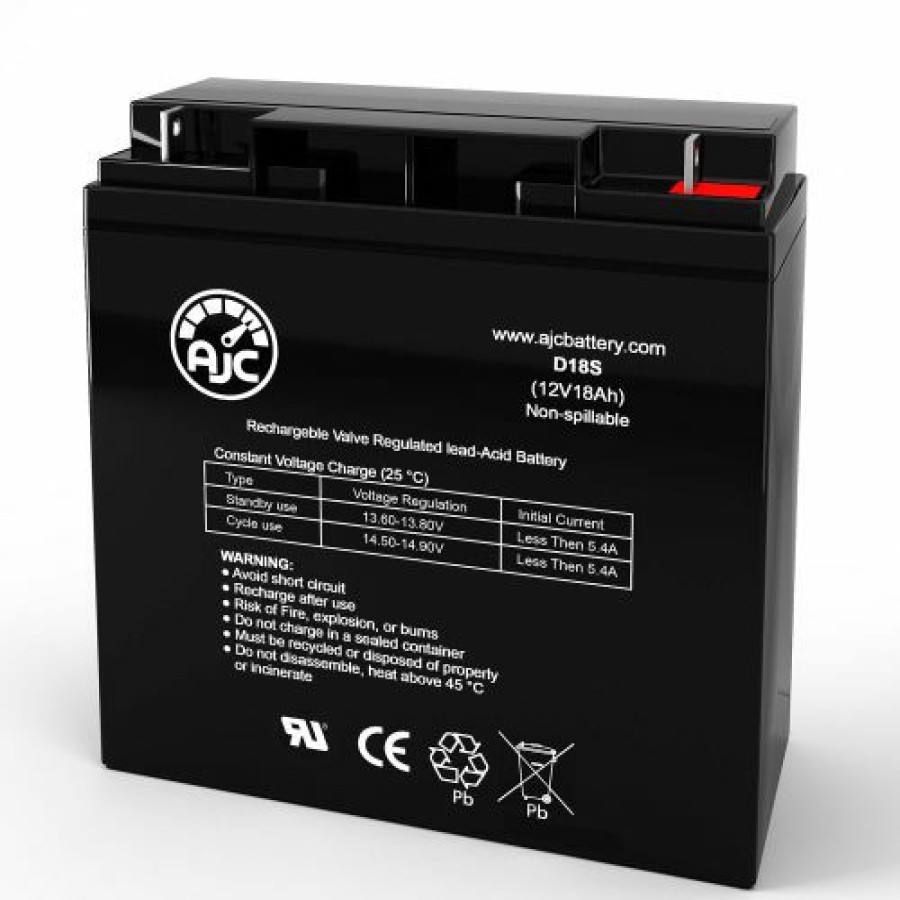 Batteries * | Ajc Battery Ajc Friendly Robotics Robomower Stc81000 Lawn And Garden Replacement Battery 18Ah, 12V