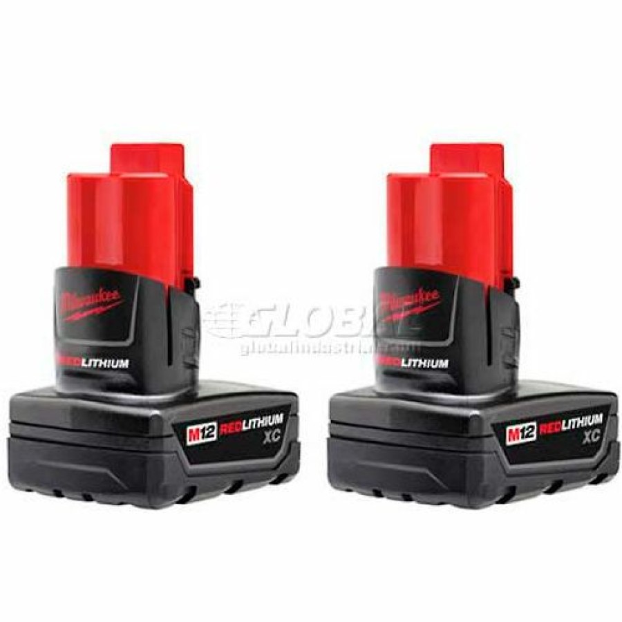 Batteries * | Milwaukee 48-11-2412 12V Li-Ion M12 Battery 3Ah Extended Capacity 2Pk