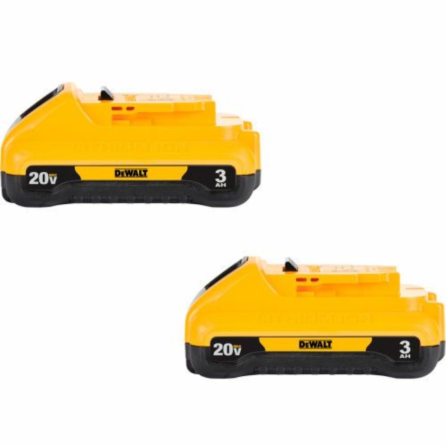 Batteries * | Dewalt Dcb230-2 20V Max 3.0Ah Compact Li-Ion Battery (2-Pack)