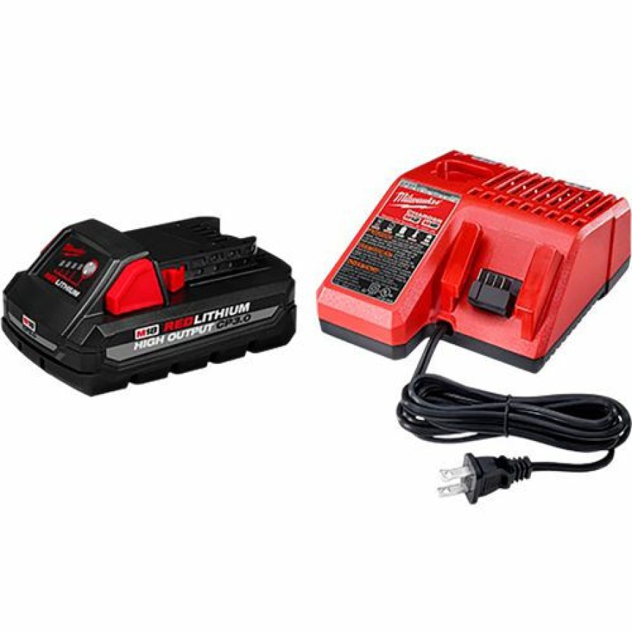 Batteries * | Milwaukee 48-59-1835 M18 Redlithium High Output 3.0Ah Starter Kit