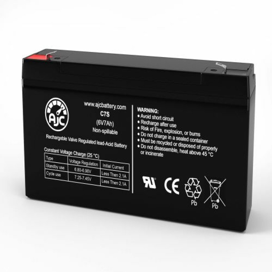 Batteries * | Ajc Battery Ajc Roper 48068 Lawn And Garden Replacement Battery 7Ah, 6V, F1