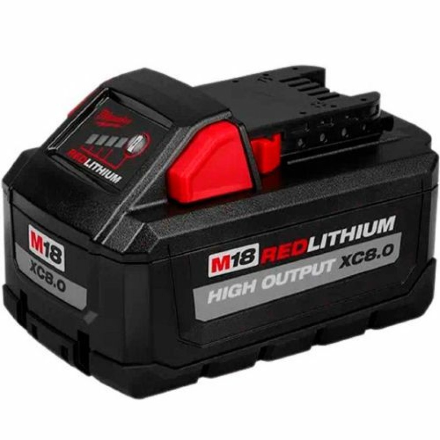 Batteries * | Milwaukee 48-11-1880 M18 18V 8.0Ah Extended Capacity Battery