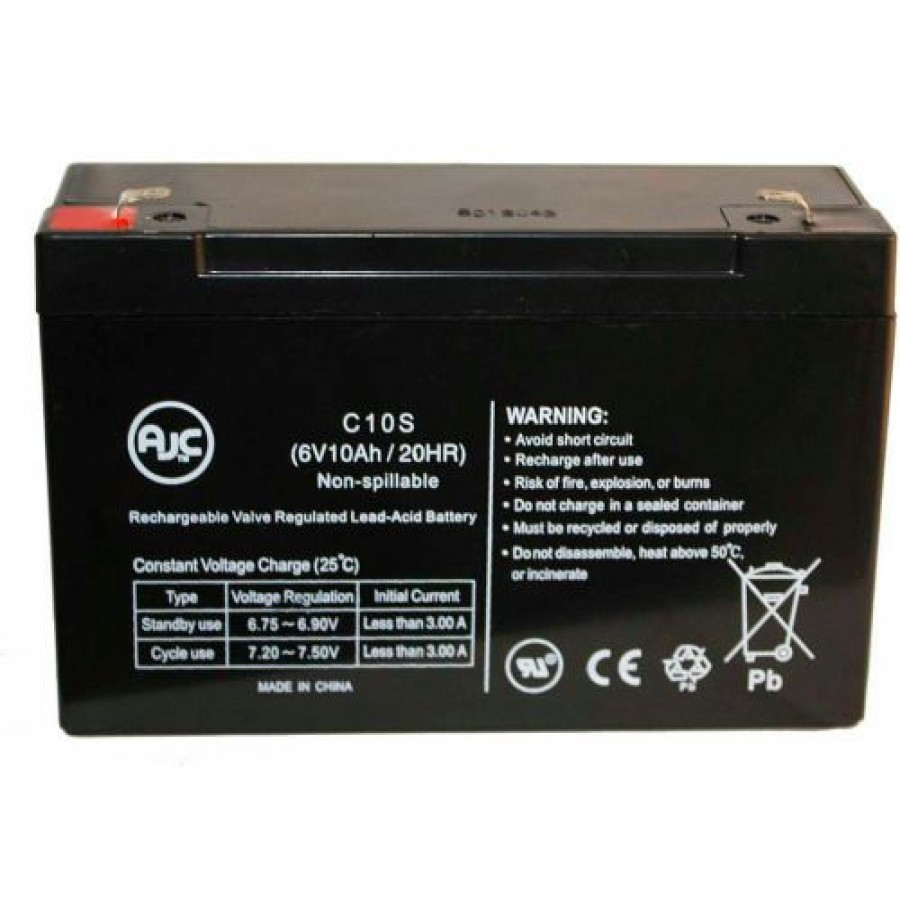 Batteries * | Ajc Battery Ajc Universal Power Group Cb 6120 6V 10Ah Lawn And Garden Battery