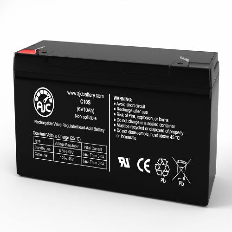 Batteries * | Ajc Battery Ajc Yard Machines 46 Lawn And Garden Replacement Battery 10Ah, 6V, F1