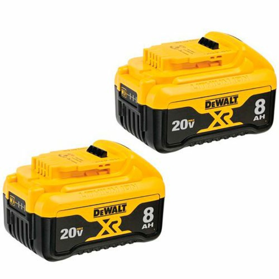 Batteries * | Dewalt 20V Max Xr 8Ah Battery-2 Pack