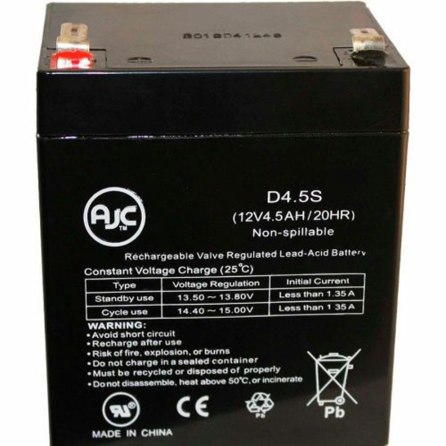 Batteries * | Ajc Battery Ajc Black & Decker 243215 12V 4.5Ah Lawn And Garden Battery