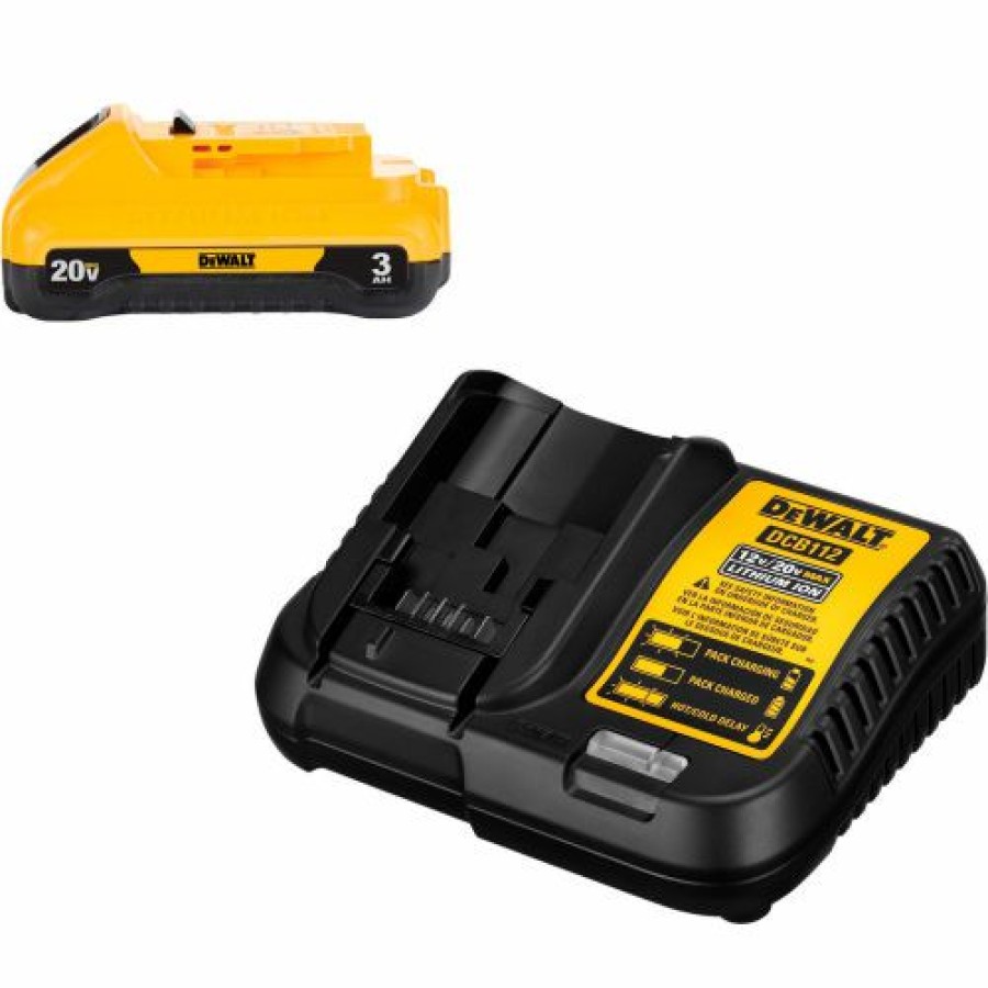 Batteries * | Dewalt Dcb230C 20V Max Starter Kit W/ 3.0Ah Li-Ion Battery & 60 Minute Charger