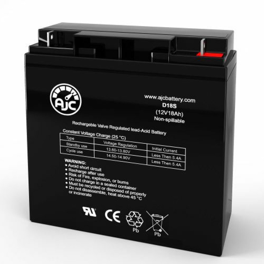 Batteries * | Ajc Battery Ajc Simplicity 12G Lawn And Garden Replacement Battery 18Ah, 12V, Nb