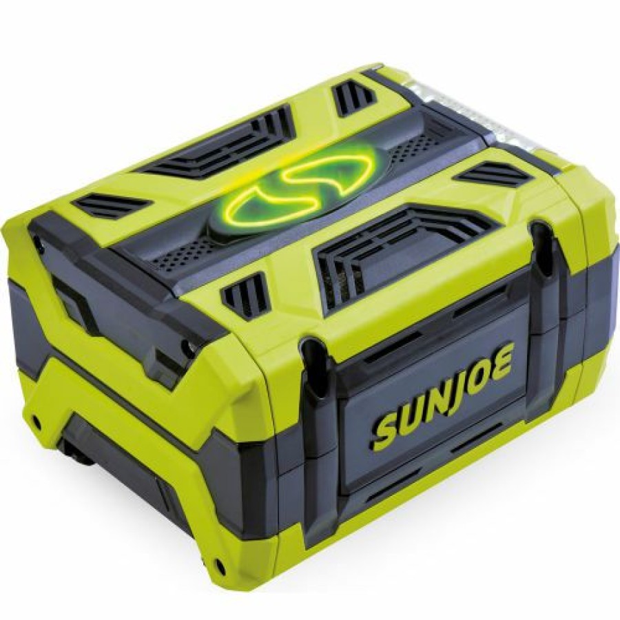 Batteries * | Snow Joe + Sun Joe Ion100V-5Amp Lithium-Ion Battery, 100-Volt, 5 Amp Hours