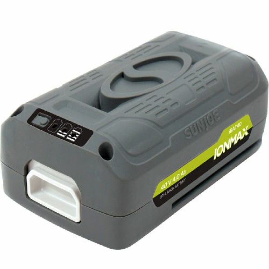 Batteries * | Snow Joe + Sun Joe Ionmax Ibat40 Ecosharp Lithium-Ion Battery, 40 Volt, 4 Amp Hours